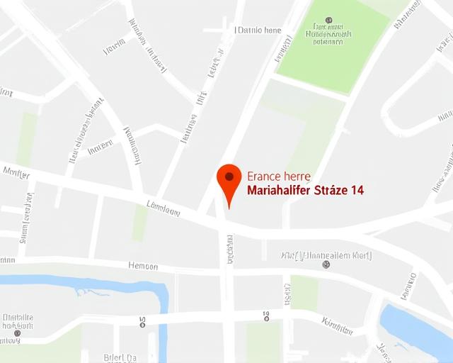 Karte mit Standort von AstroRing Automotive in Wien